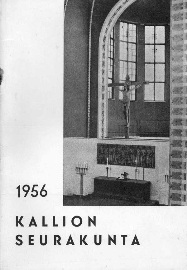 Kallion seurakunnan lehti 1956
